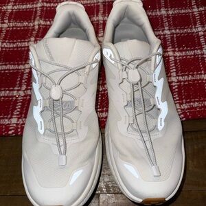 Women’s Hoka Transports White Running Shoes
